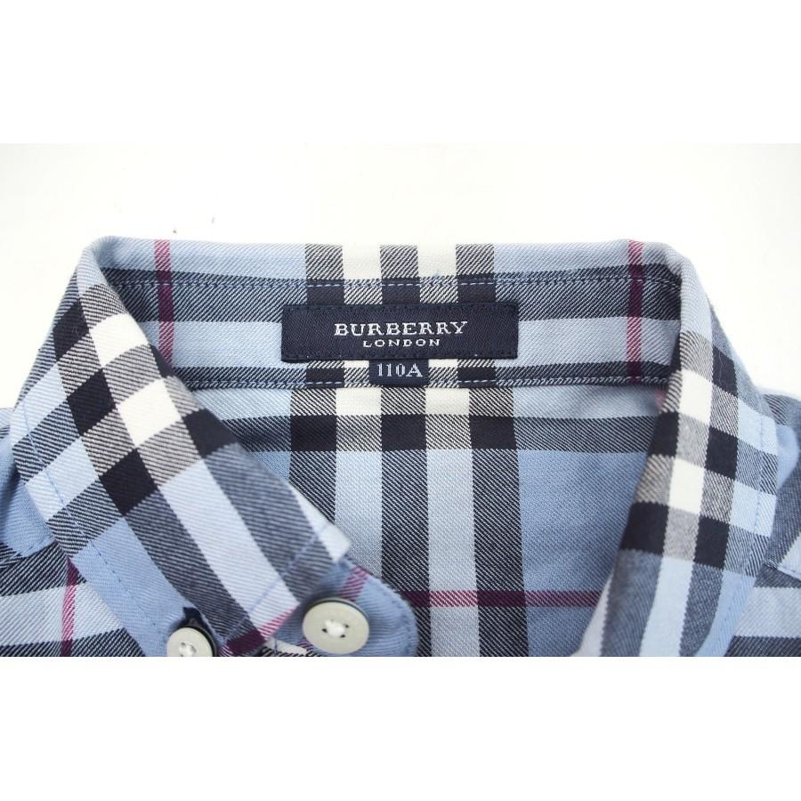BURBERRY バーバリーロンドン シャツ キッズ 長袖 チェック BURBERRY バーバリーロンドン シャツ キッズ 長袖 チェック