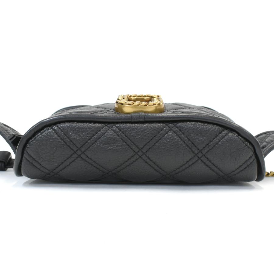 未使用級✨マークジェイコブス　ボディバッグ　THE STATUS　レザー　黒 MARC JACOBS（マーク・ジェイコブス） 新品同様 ザ ステータス クロス