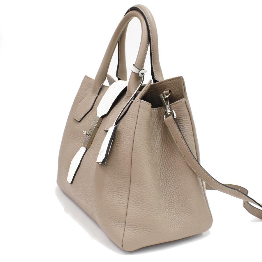 シルヴァノビアジーニ ハンドバッグ 2way ショルダーバッグ レザー 