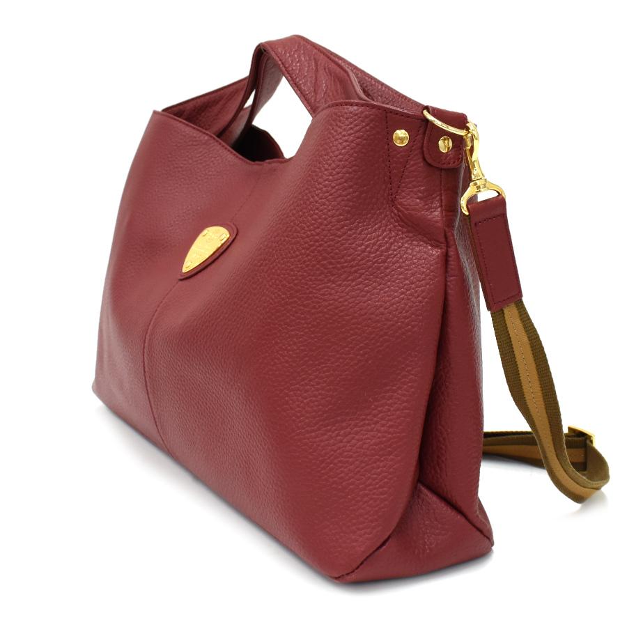 アタオ elvy エルヴィ ハンドバッグ 2way ショルダーバッグ レザー 