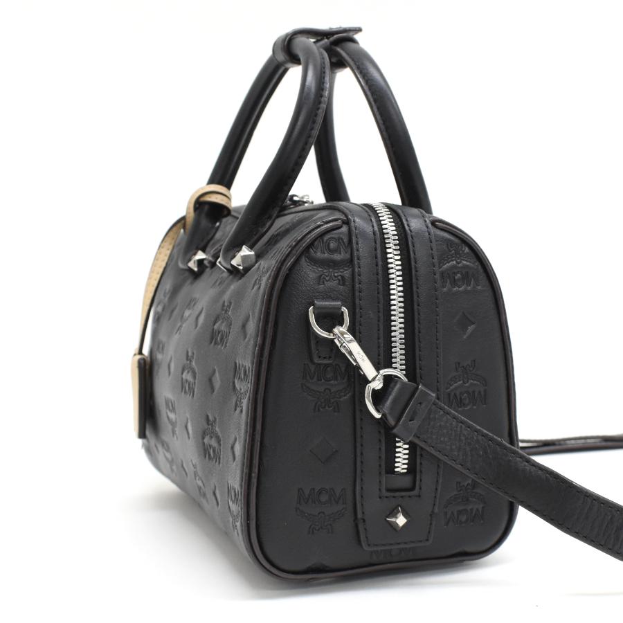 新品 エムシーエム MCM ボストンバッグ モノグラムナイロン 新品 エムシーエム MCM ボストンバッグ モノグラムナイロン