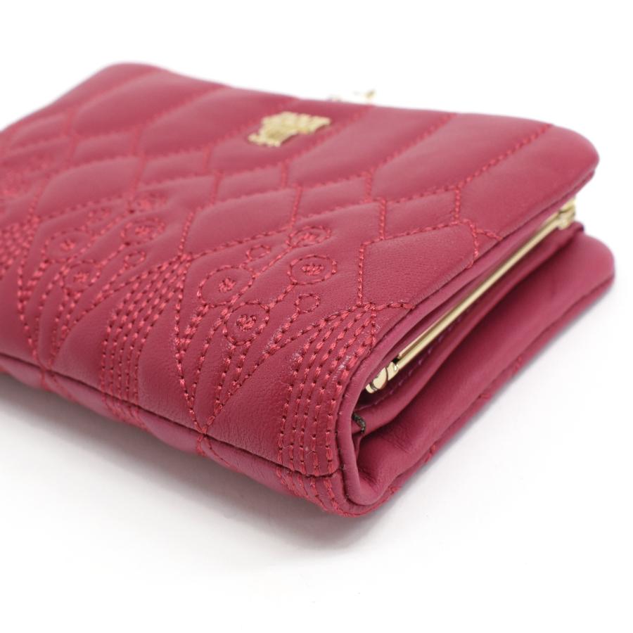 ANNA SUI 新品同様 アナスイ 二つ折り コンパクト財布 ANNA SUI 新品同様 アナスイ 二つ折り コンパクト財布