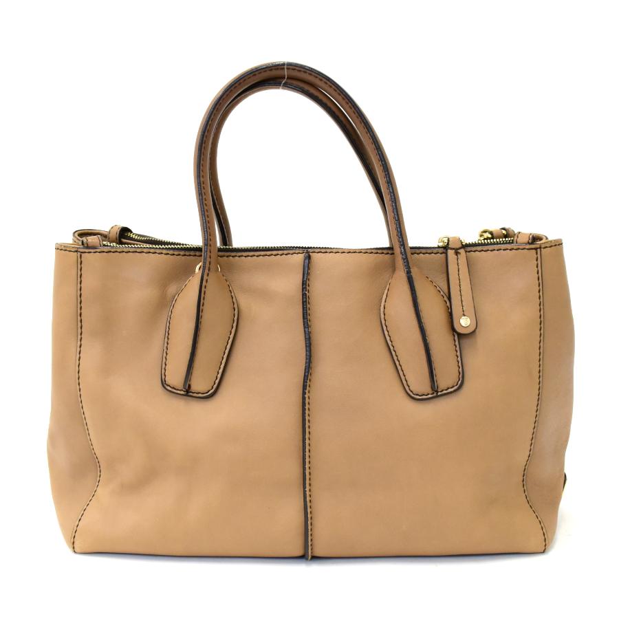 TOD'S トッズ 2wayバッグ Dバッグ レディース レザー ライト