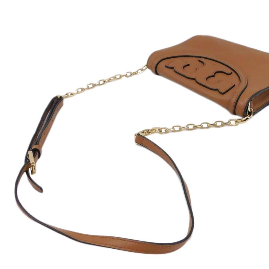 TORY BURCH（トリーバーチ） 新品同様 ショルダーバッグ ブラウン系