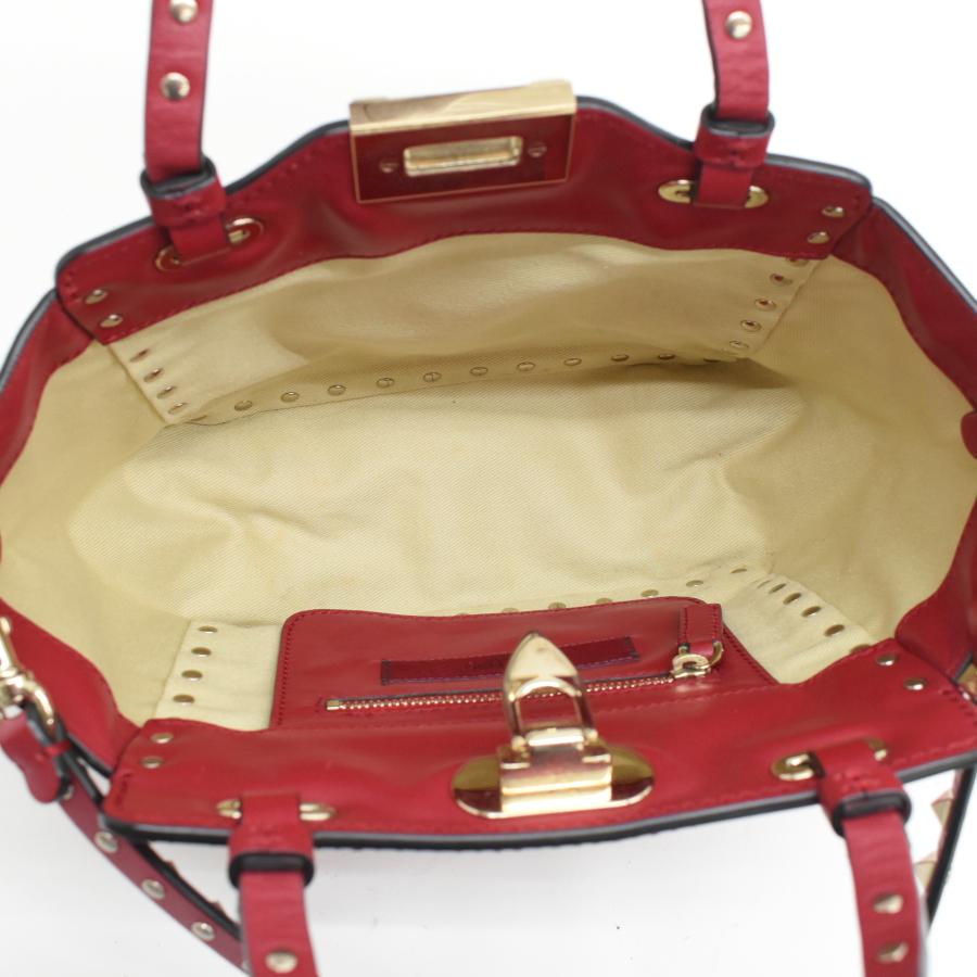 VALENTINO GARAVANI ロックスタッズ 2way　ハンドバッグ VALENTINO ヴァレンティノ バッグ ロックスタッズ 2way