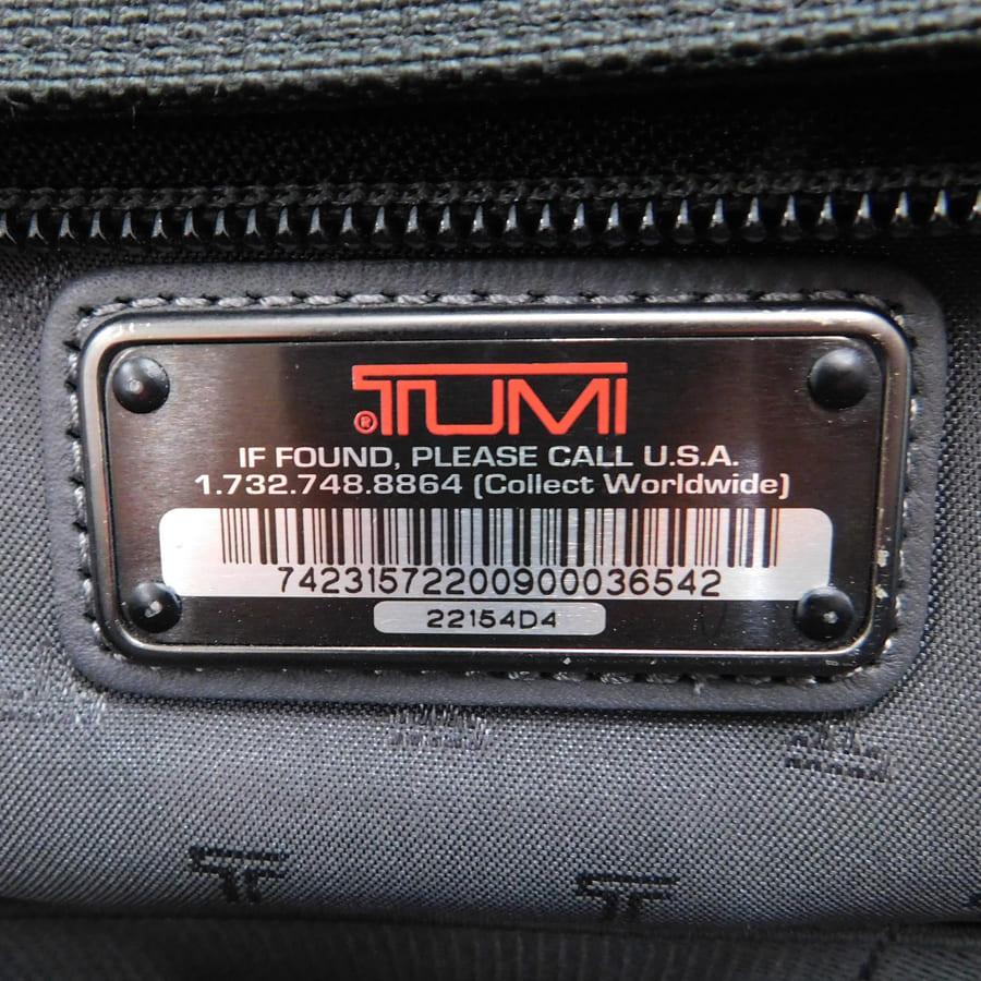 TUMI（トゥミ） 新品同様 2wayビジネスバッグ ブラック系 22154D4
