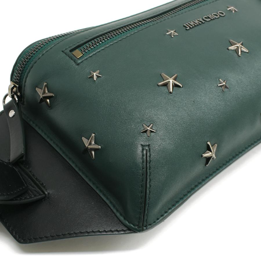 JIMMY CHOO（ジミーチュウ） スタースタッズ ウェストバッグ レザー