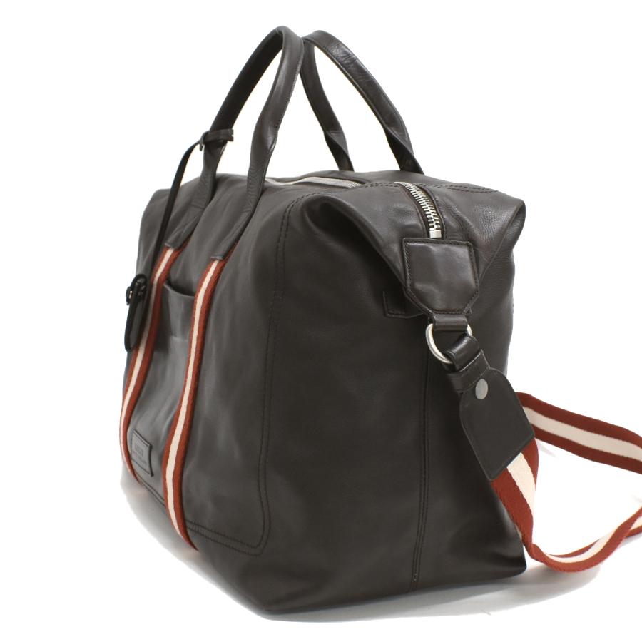 Bally（バリー） ボストンバッグ トラベリングバッグ レザー ブラウン