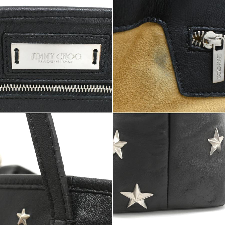 JIMMY CHOO（ジミーチュウ） トートバッグ スター スタッズ レザー