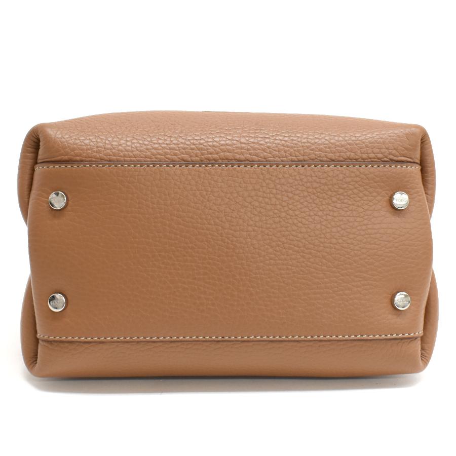 TOD'S（トッズ） 2way ハンドバッグ T タイムレス レザー ブラウン