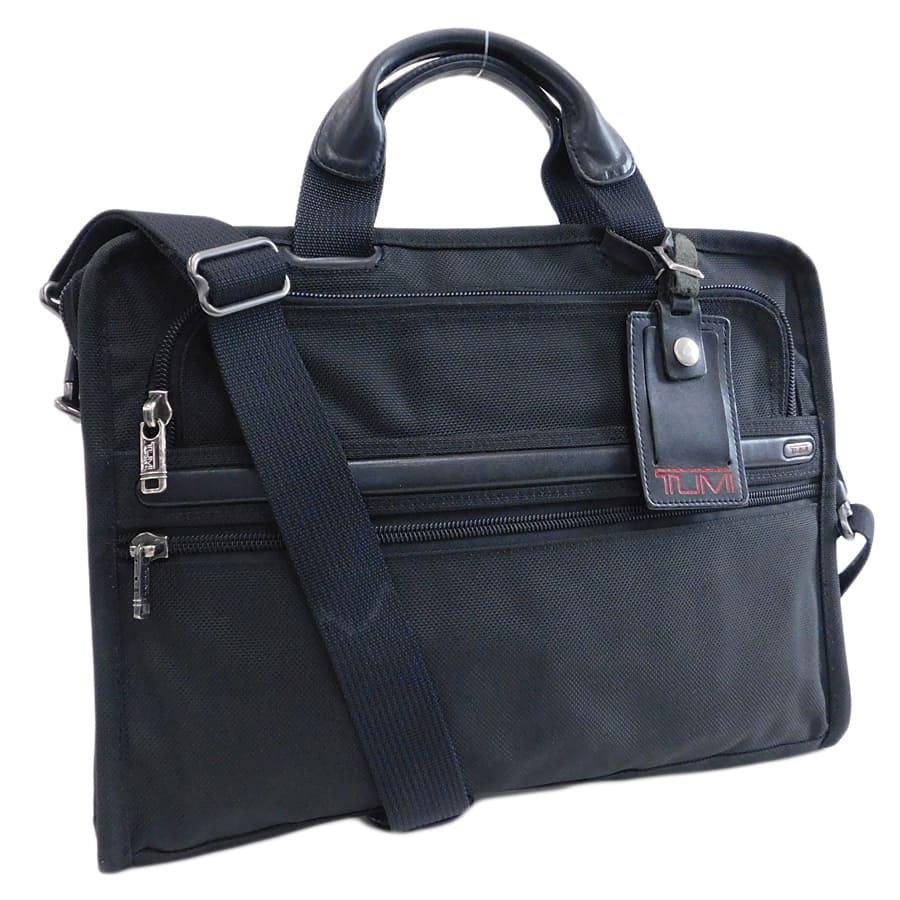美品 TUMI 26130D4 ビジネスバッグ 2WAY ショルダーバッグ 黒 TUMI（トゥミ） ビジネスバッグ 26130D4 ブラック系 バリスティック