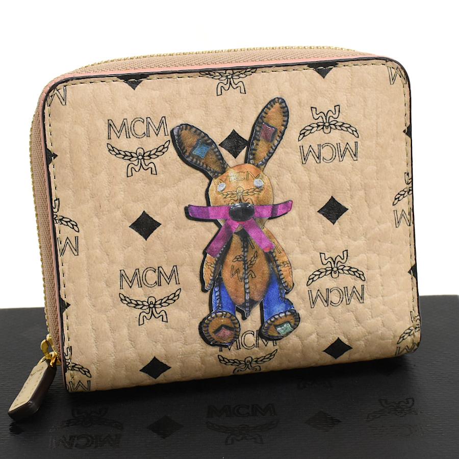 MCM（エムシーエム） ウォレット 二つ折り財布 MYS 7AXL50 IG001