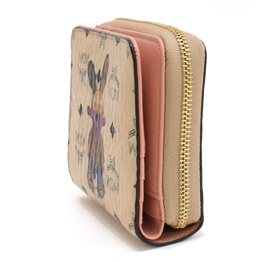 MCM（エムシーエム） ウォレット 二つ折り財布 MYS 7AXL50 IG001