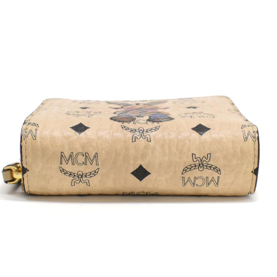 MCM（エムシーエム） ウォレット 二つ折り財布 MYS 7AXL50 IG001