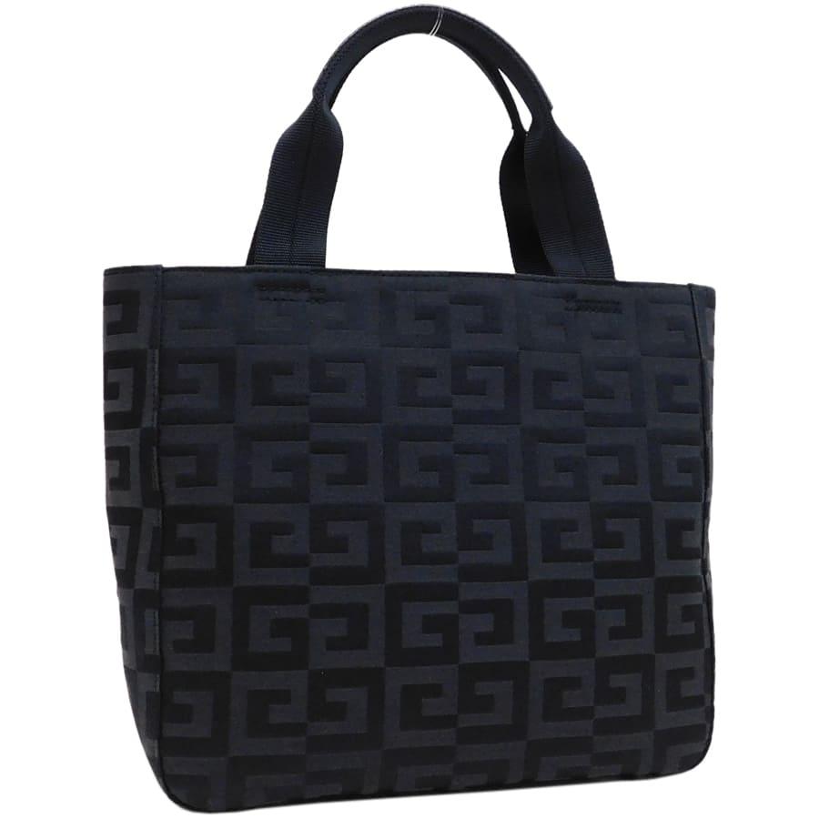 GIVENCHY（ジバンシィ） ハンドバッグ ブラック系 キャンバス 4Gロゴ