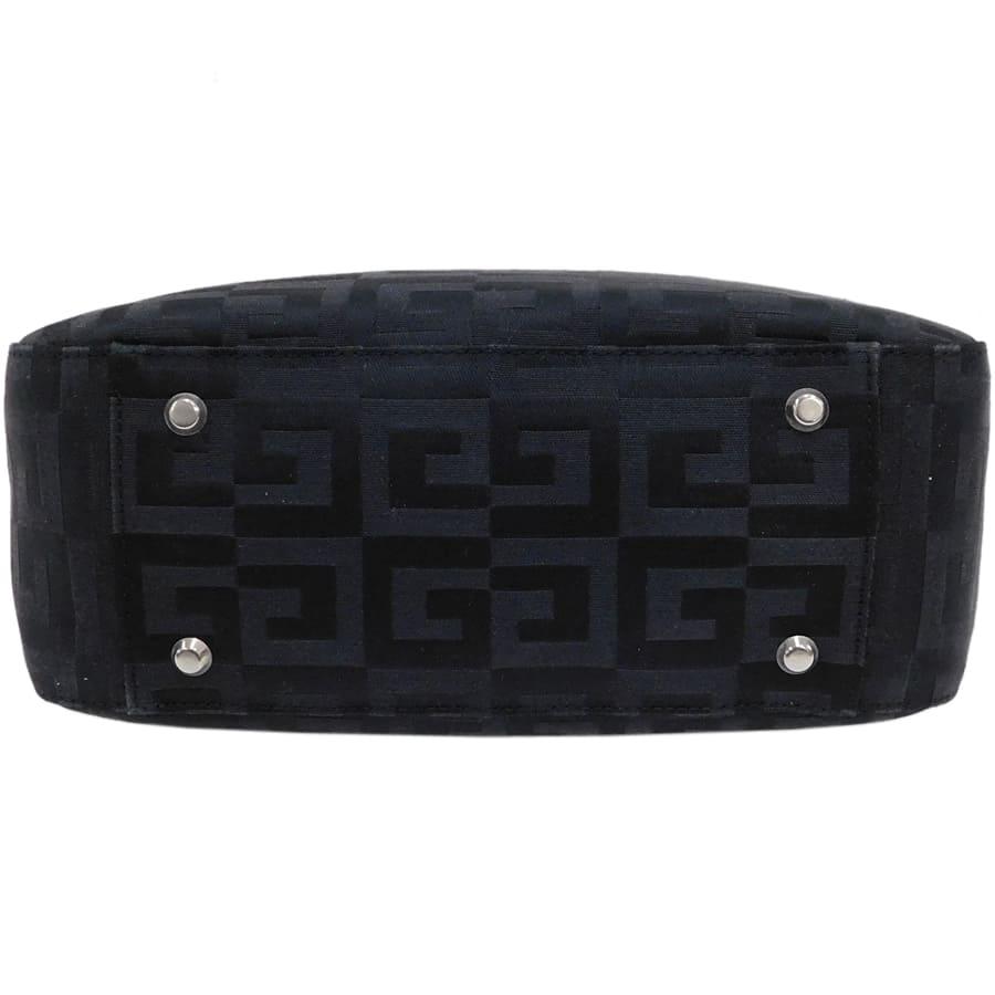 GIVENCHY（ジバンシィ） ハンドバッグ ブラック系 キャンバス 4Gロゴ