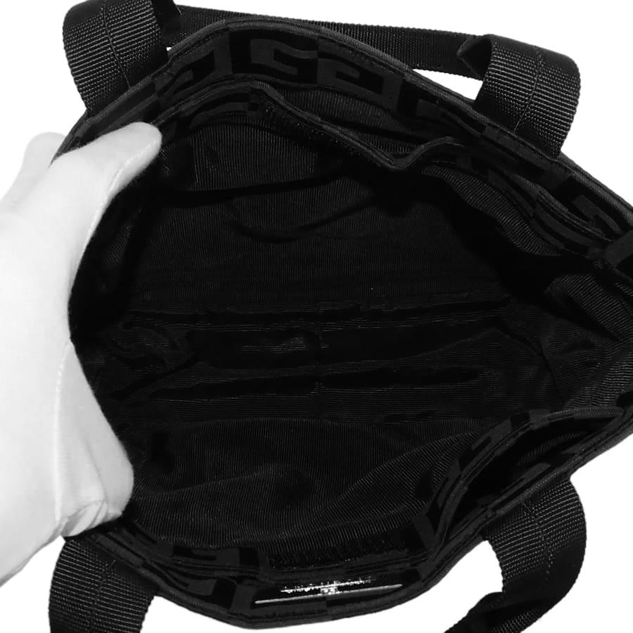 GIVENCHY（ジバンシィ） ハンドバッグ ブラック系 キャンバス 4Gロゴ