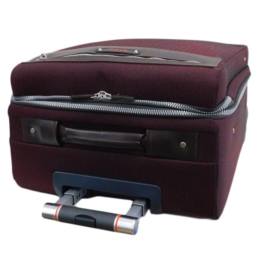 Paul Smith ポールスミス キャリーケース 旅行バッグ 2輪 機内持込可 Paul Smith（ポール・スミス） キャリーバッグ ボルドー×ブラウン系