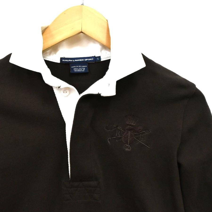 ラルフローレン 長袖ポロシャツ レディース コットン ブラウン