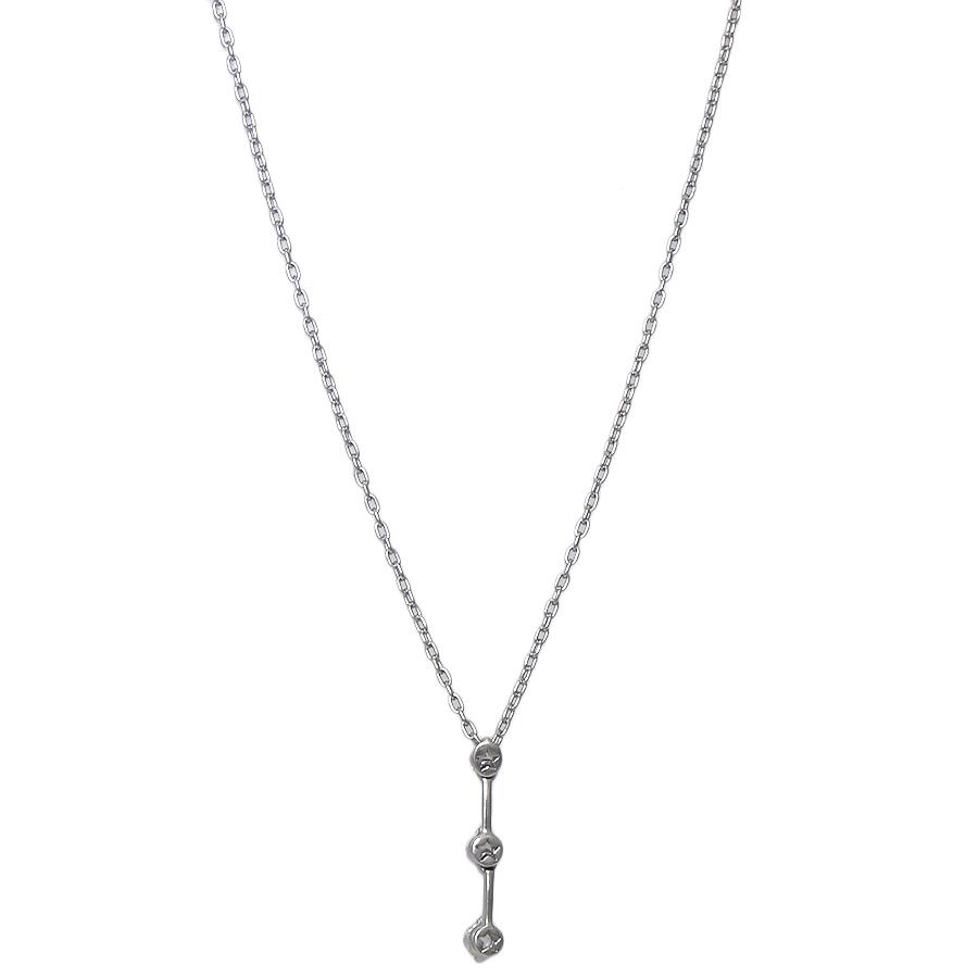 STAR JEWELRY プラチナ950 ダイヤモンドネックレス スタージュエリー ペンダント プラチナ950 ダイヤモンド 0.15ct 2.6g