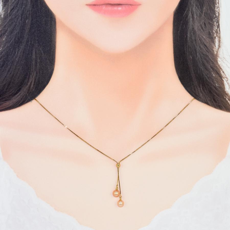 TASAKI（タサキ） 新品同様 パール ペンダント ネックレス K18イエロー