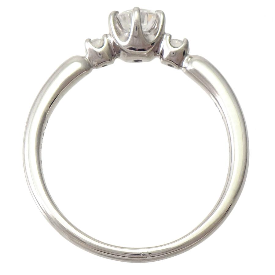 リング プラチナ900 ダイヤモンド 0.29ct 0.05ct 12号 3.8g 鑑定書付き 