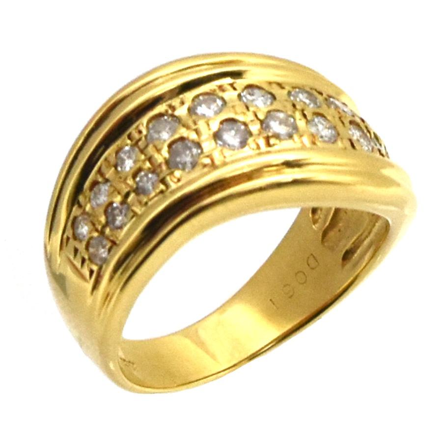 ジュエリーマキ リング K18 ダイヤモンド ダイヤモンド0.61ct 