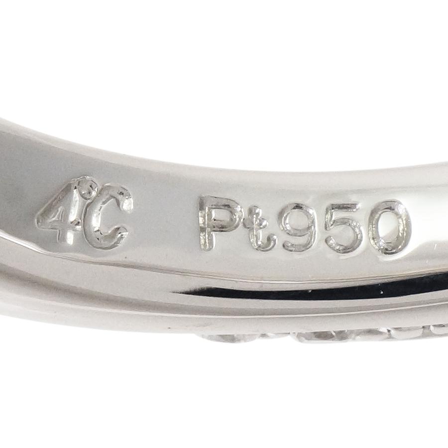 4℃ リング プラチナ950 ダイヤモンド 6.5号 レディース 4℃ リング プラチナ950 ダイヤモンド 6.5号 レディース