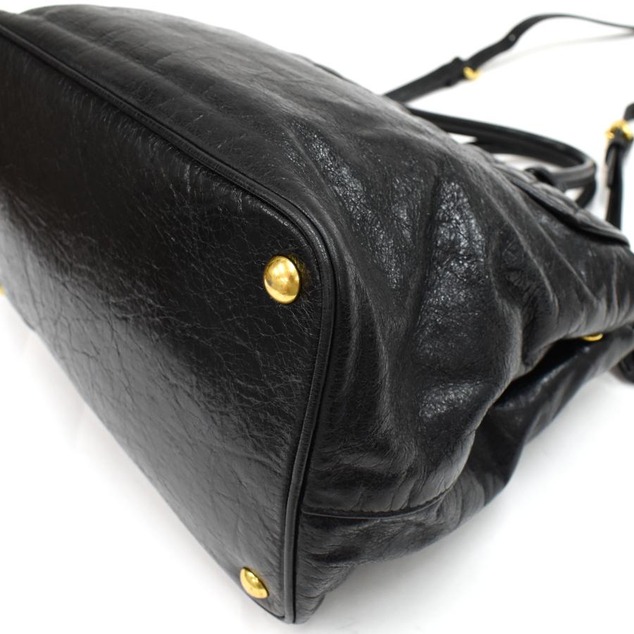 miu miu（ミュウミュウ） サッチェル ハンドバッグ 2way ショルダー