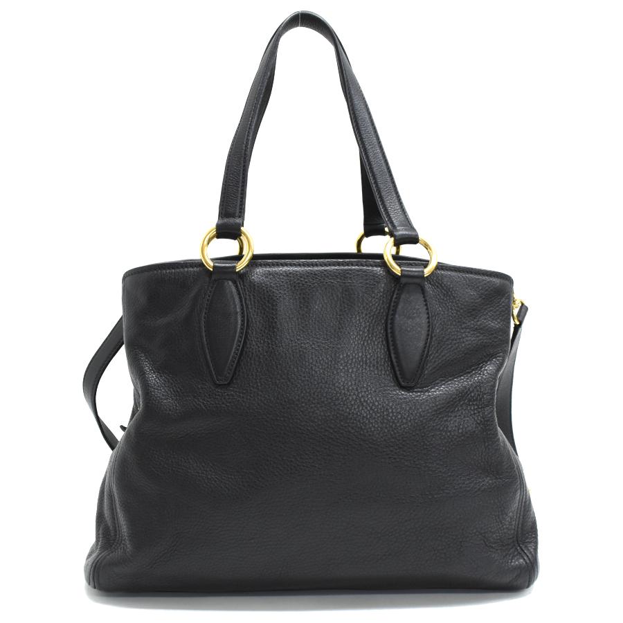 miu miu（ミュウミュウ） 2way ハンドバッグ ヴィッテロ レザー