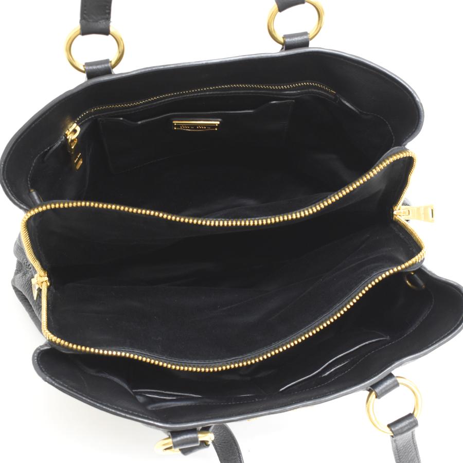 miu miu（ミュウミュウ） 2way ハンドバッグ ヴィッテロ レザー