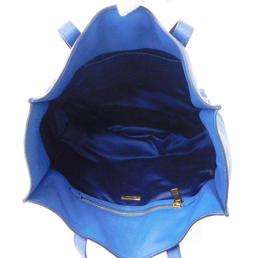 MIU MIU ネイビー本革トートバッグ org.jpg