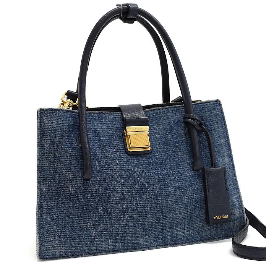 miu miu（ミュウミュウ） 2wayバッグ ショルダー マドラス 5BA104 