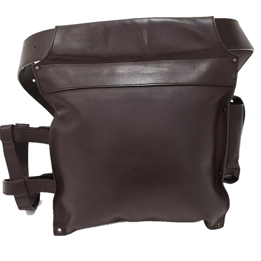 ✨美品✨ボッテガベネタ イントレチャート ウエストバッグ レザー ブラック BOTTEGA VENETA（ボッテガ・ヴェネタ） バッグ メンズ ボディバッグ