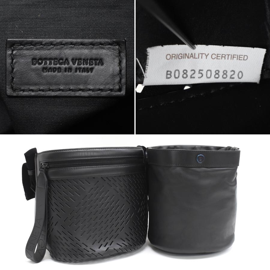 【BOTTEGA VENETA】巾着 クロスボディバッグ BOTTEGA VENETA 新品同様 ボッテガヴェネタ バケットバッグ 巾着