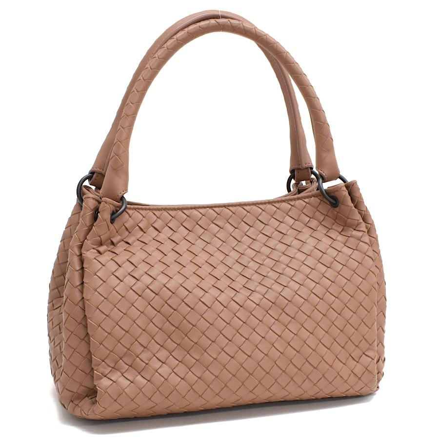 ボッテガヴェネタ　イントレチャート　ハンドバッグ（ベージュ） ボッテガヴェネタ イントレチャート ハンドバッグ（ベージュ）