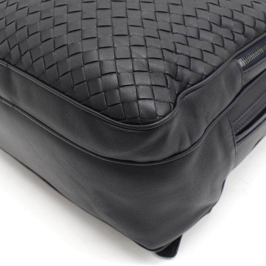 BOTTEGA VENETA バッグパック イントレチャート ブラック 系 イントレチャート トレイル バックパック のために メンズ で ブラック