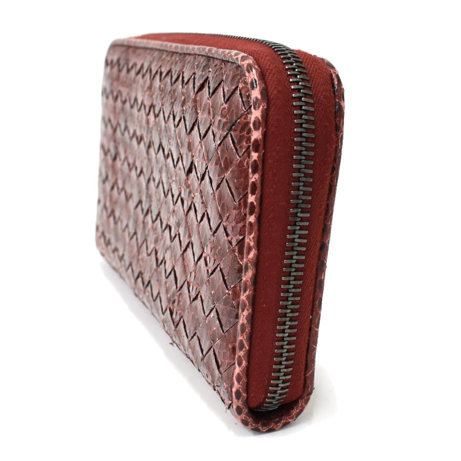 ボッテガヴェネタ ジップアラウンド 長財布 イントレチャート