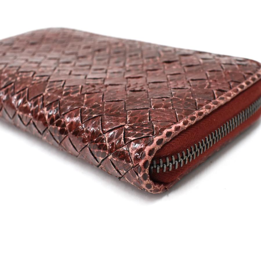 ボッテガヴェネタ ジップアラウンド 長財布 イントレチャート