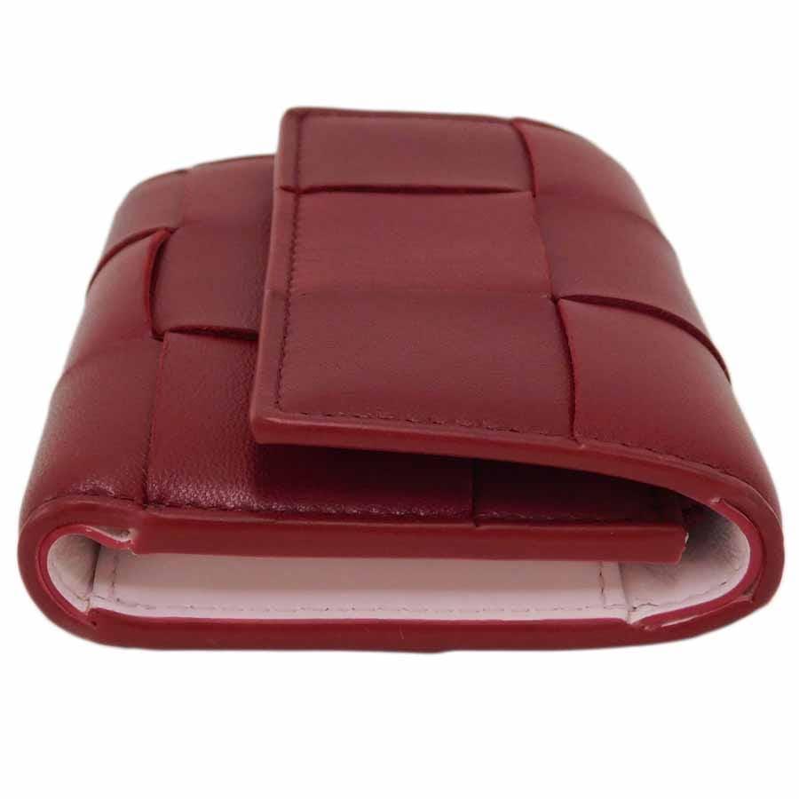 BOTTEGA VENETA（ボッテガ・ヴェネタ） 未使用品 財布 651372 レッド系