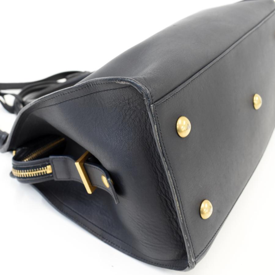 SAINT LAURENT サンローラン プチカバス 2way ハンドバッグ ショルダー