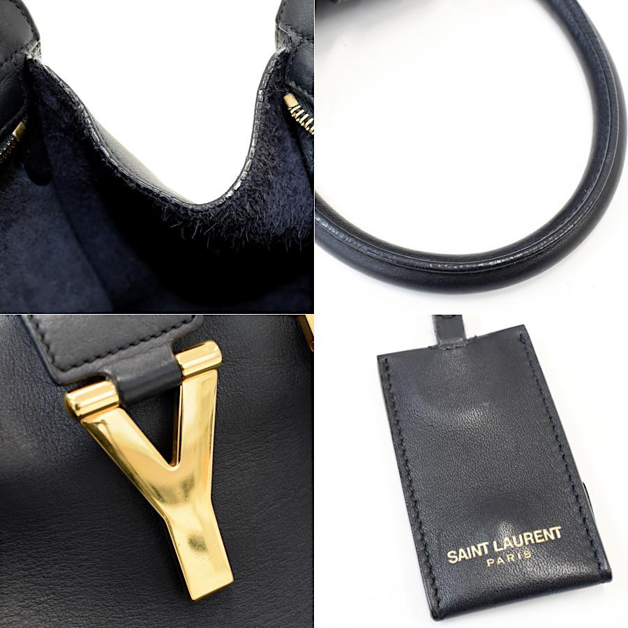 SAINT LAURENT サンローラン プチカバス 2way ハンドバッグ ショルダー