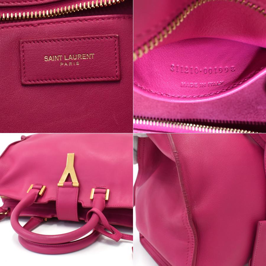 SAINT LAURENT サンローラン プチカバス Yライン 2way ハンドバッグ 