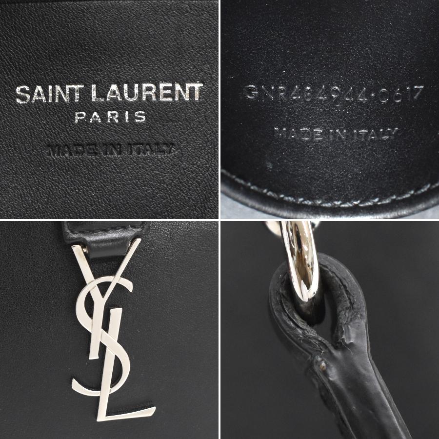 SAINT LAURENT イヴサンローラン ショルダーバッグ トイカバス レザー 