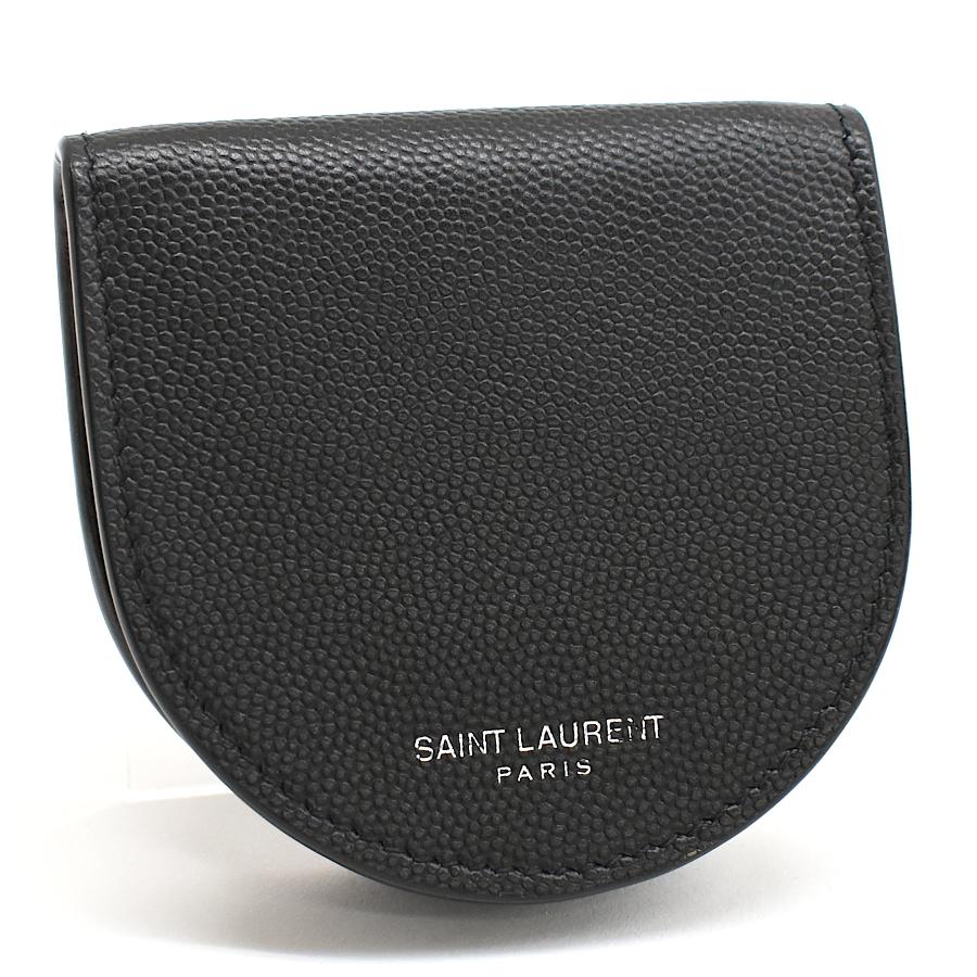 SAINT LAURENT 新品同様 サンローランパリ コインケース 607918 レザー