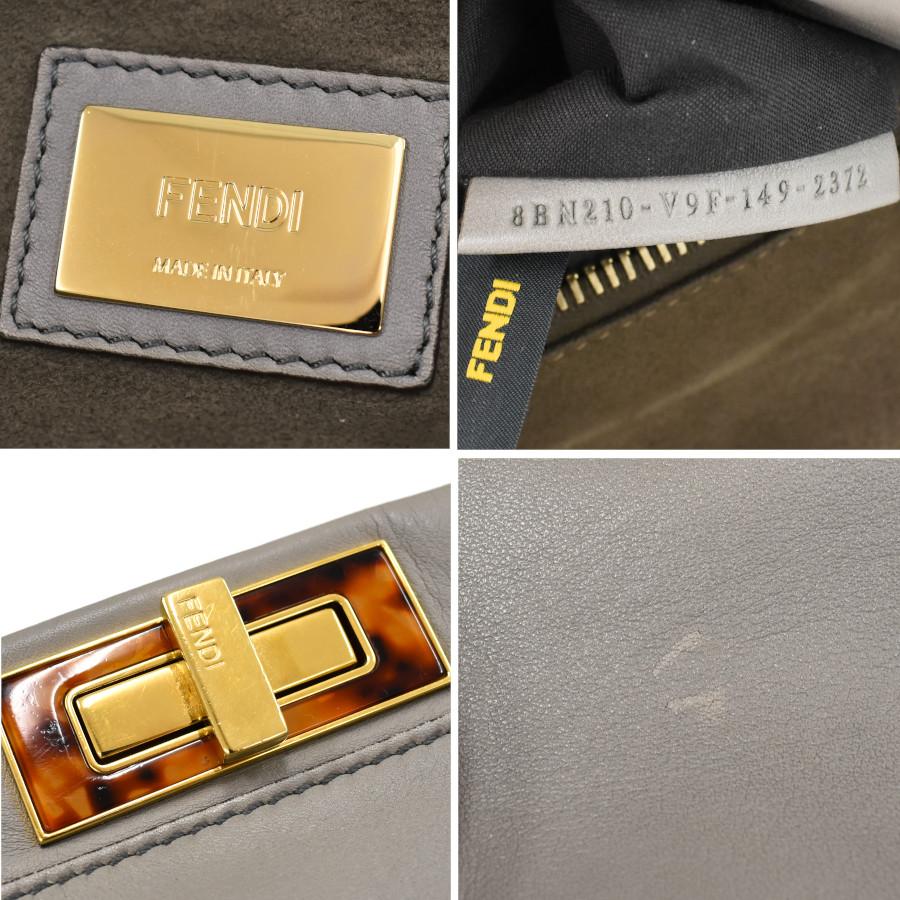 PEEKABOO フェンディ ピーカブー 2way ショルダー ハンドバッグ