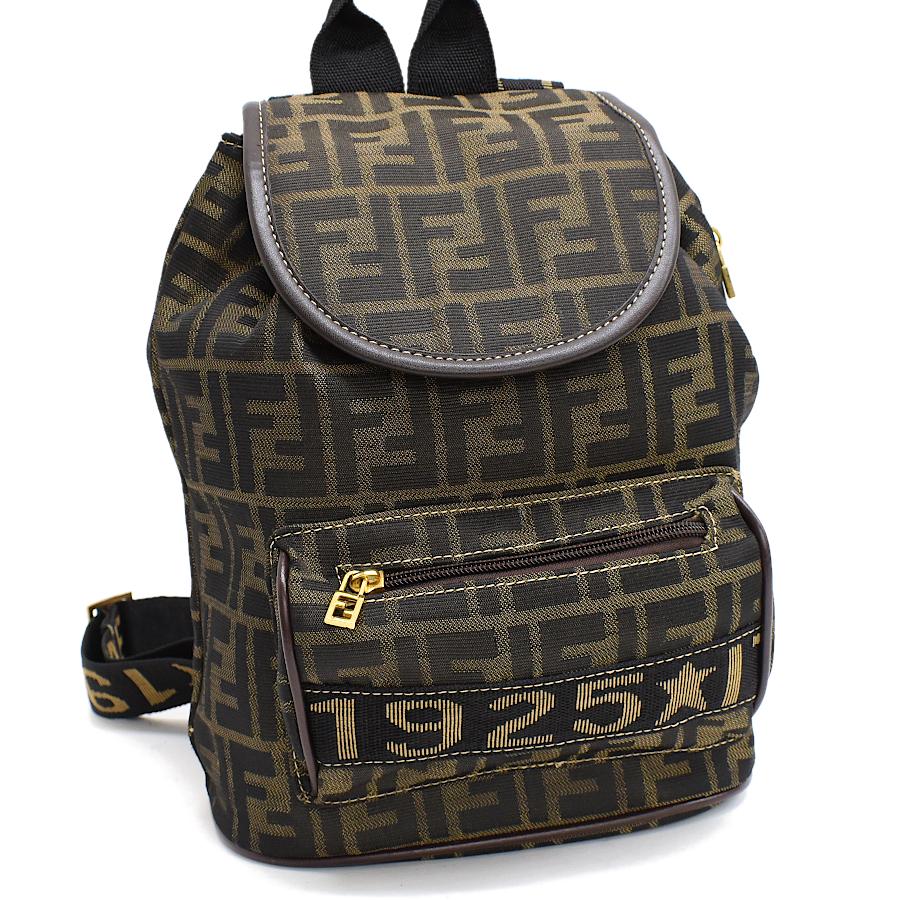 FENDI（フェンディ） リュック バックパック ズッカ柄 1925 ROMA