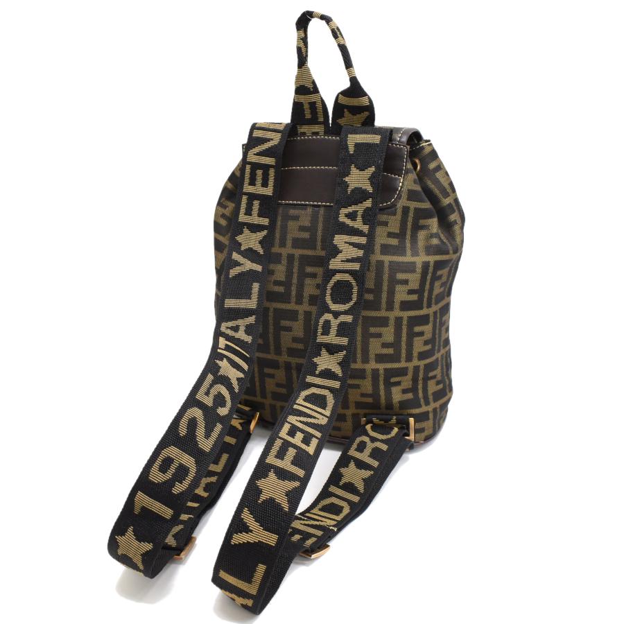 FENDI（フェンディ） リュック バックパック ズッカ柄 1925 ROMA