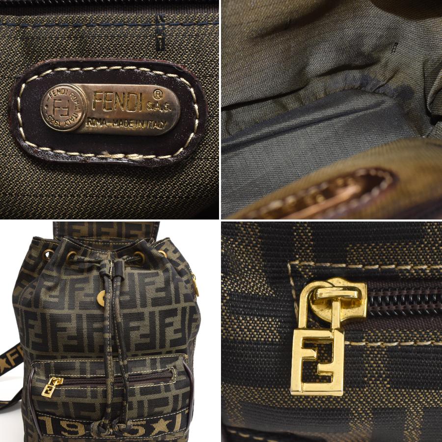 FENDI（フェンディ） リュック バックパック ズッカ柄 1925 ROMA