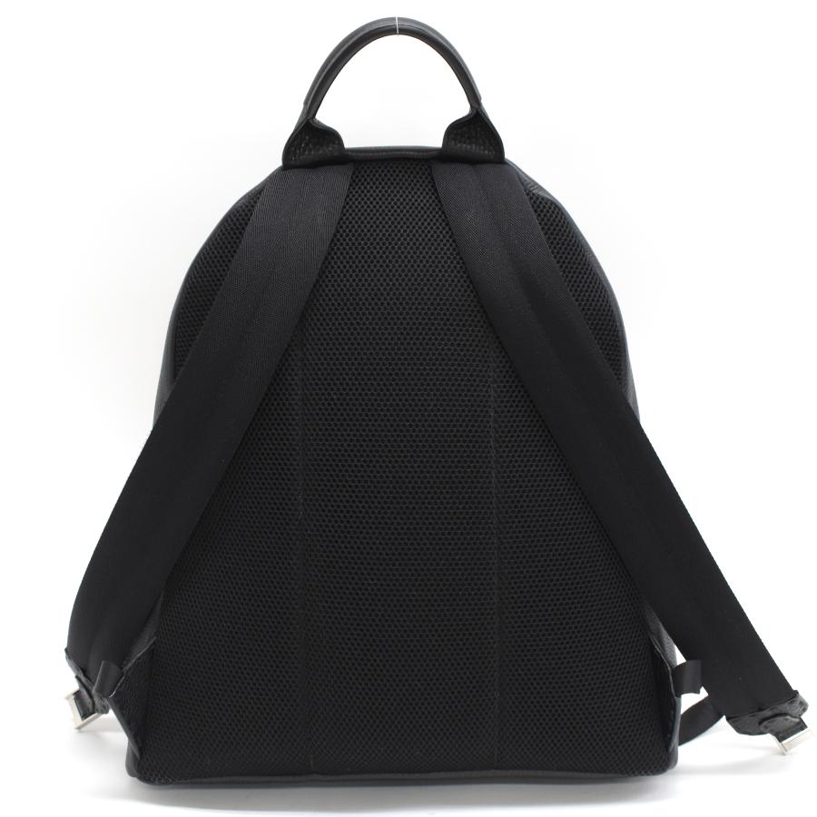 未使用級】フェンディ リュック ミニ ROMA ブラック PVC FENDI